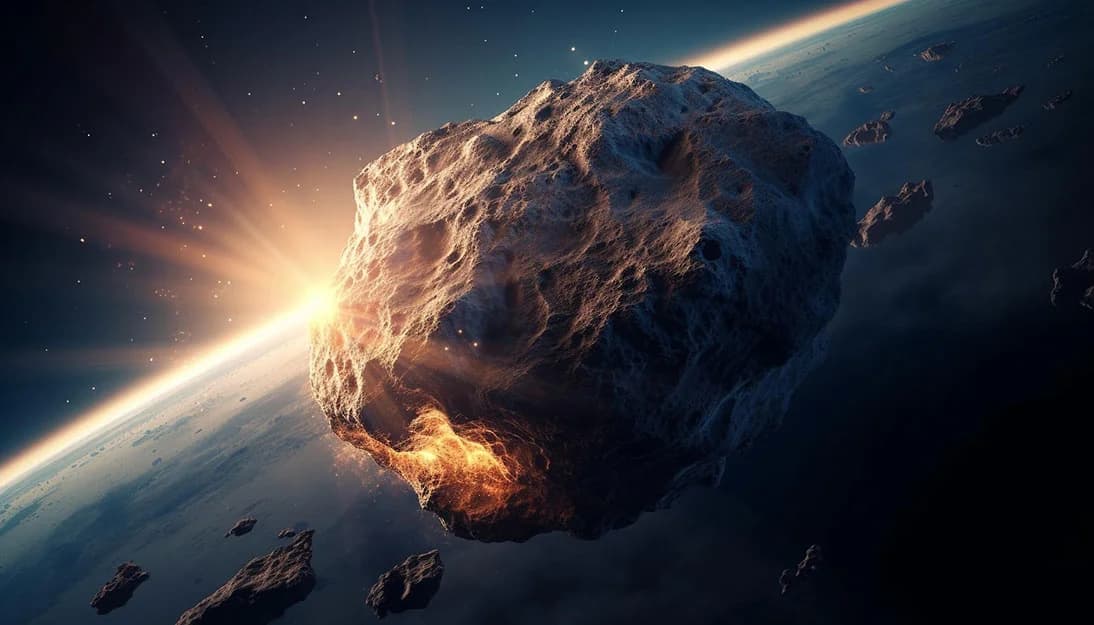 Bir Asteroidin Yüzeyinde İlk Defa Su Bulundu